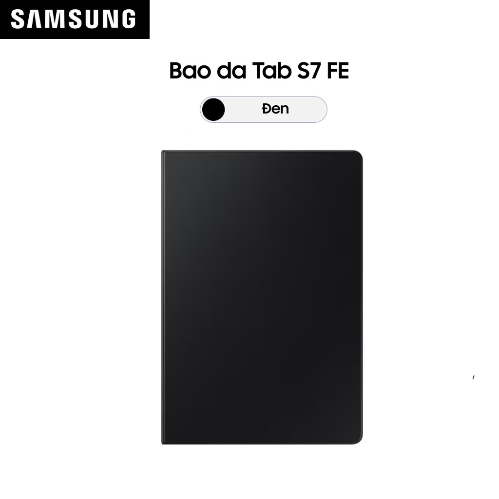 Bao Da Samsung Galaxy Tab S7 Plus / S7 FE và S8 Plus Book Cover - Hàng Chính Hãng