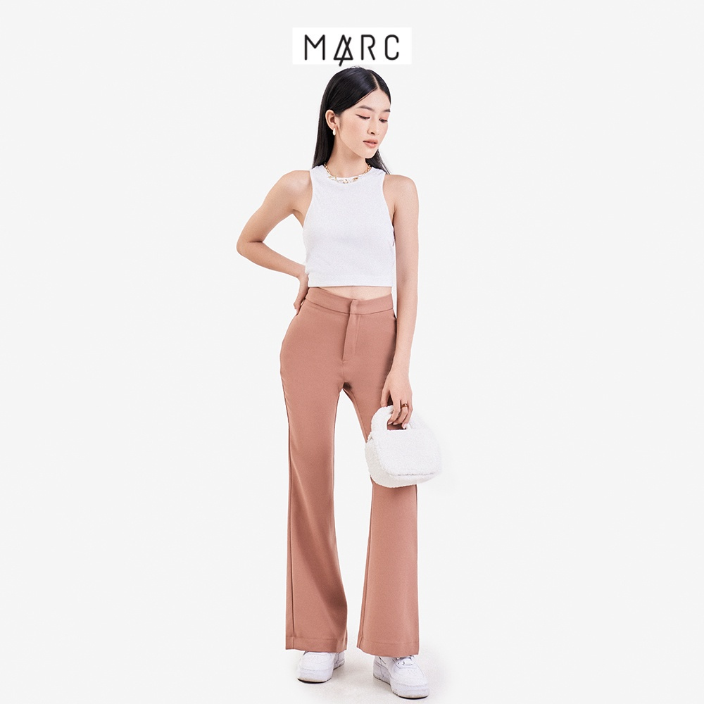 Quần ống loe nữ MARC FASHION lưng cao CBPH043022