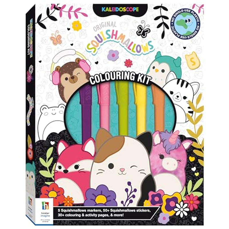 Sách Kaleidoscope Colouring Squishmallows