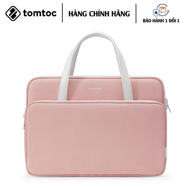 TÚI XÁCH TOMTOC BRIEFCASE PREMIUM DANHF CHO MACB 13”/14”, ULT.RABO.OK 13″ bảo vệ máy tính xách tay - HÀNG CHÍNH HÃNG