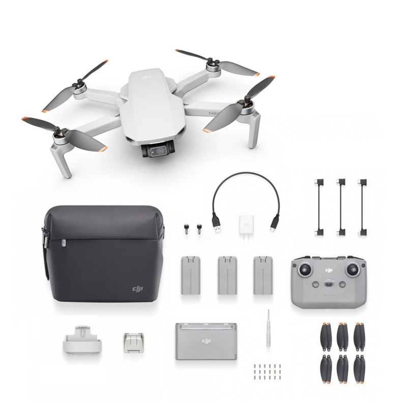 Combo Flycam DJI Mavic Mini 2 camera 4k, gimbal chống rung 3 trục - Hàng Nhập Khẩu