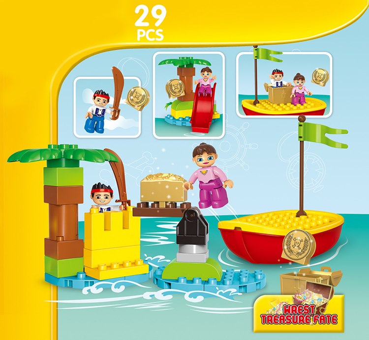 Lắp ráp kho báu cướp biển Gorock 1017