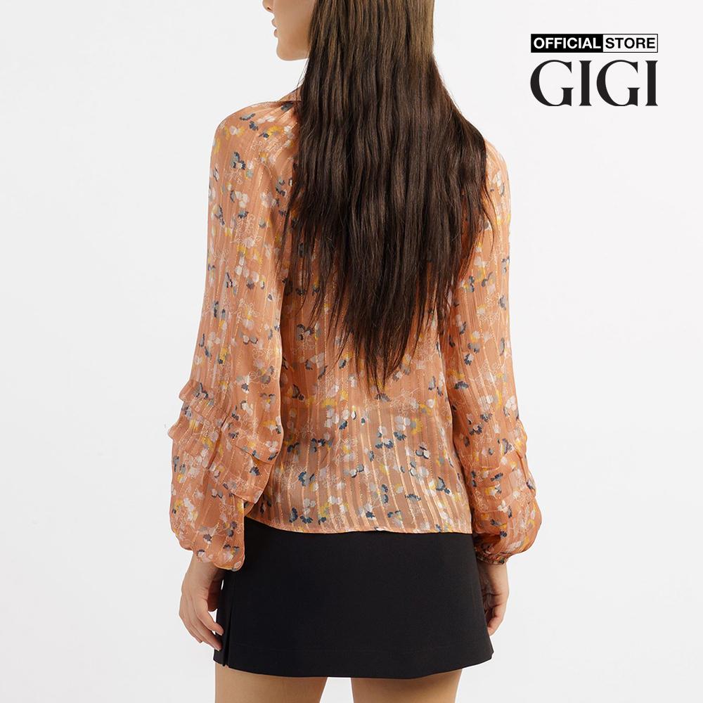 GIGI - Áo sơ mi nữ cổ bẻ tay phồng nữ tính G1110T221244
