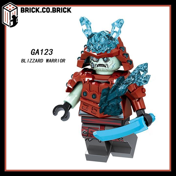 Đồ Chơi Lắp Ráp Ninja Phantom minifig Nhân Vật Hồ Ly Chín đuôi Samurai Akita Mẫu mới GA123 - GA-124