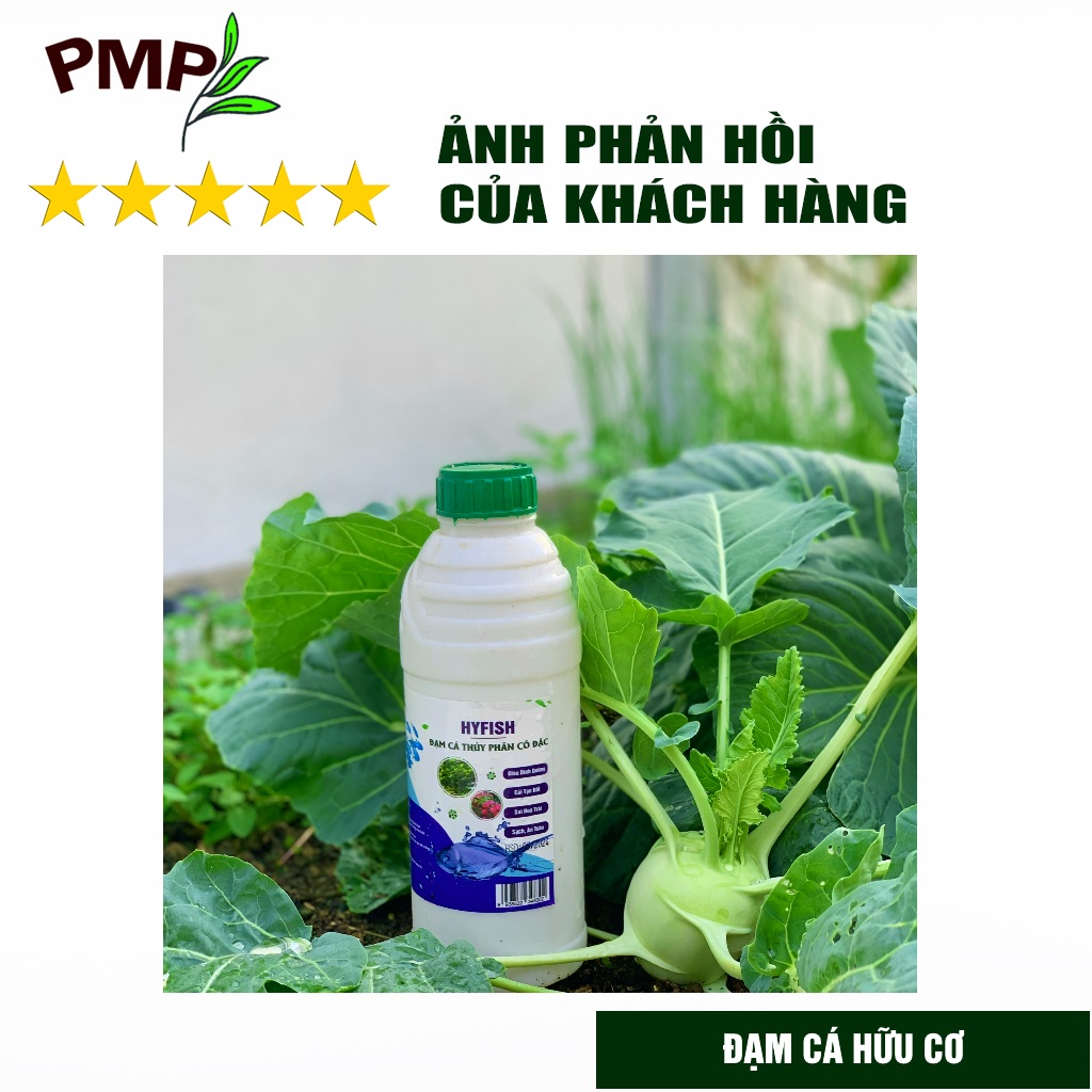 Phân Bón Hữu Cơ Combo đạm cá Hyfish &amp; Phân đậu nành Soymic PMP cho Hoa Hồng