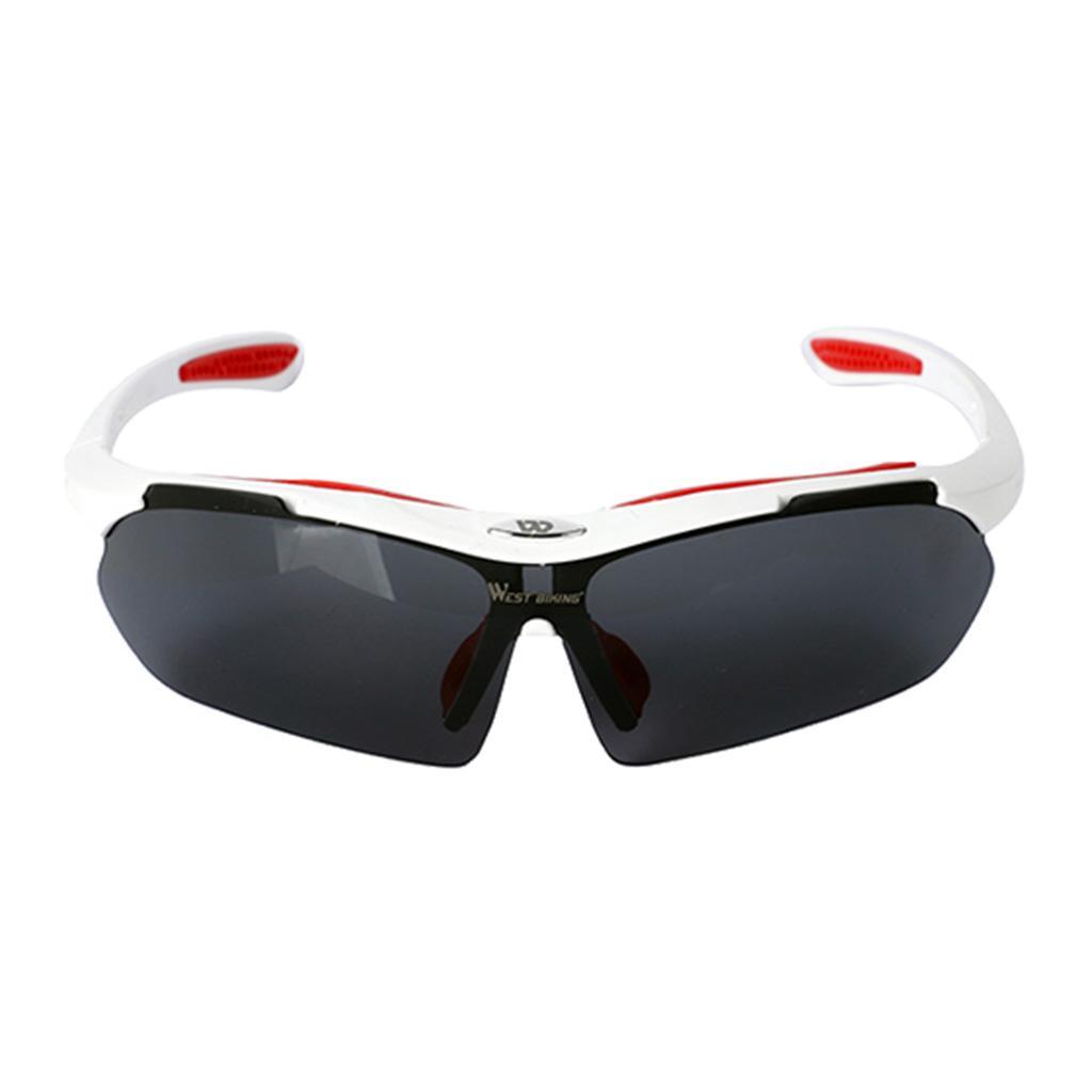 Cycling Glasses Sports Fishing UV400 Sunglasses Goggles with Case