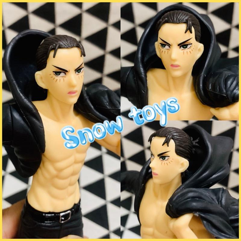 Mô hình Attack On Titan - figure nhận vật eren yeager - levi - titan quái thú - nữ nhân - khổng lồ -búa chiến