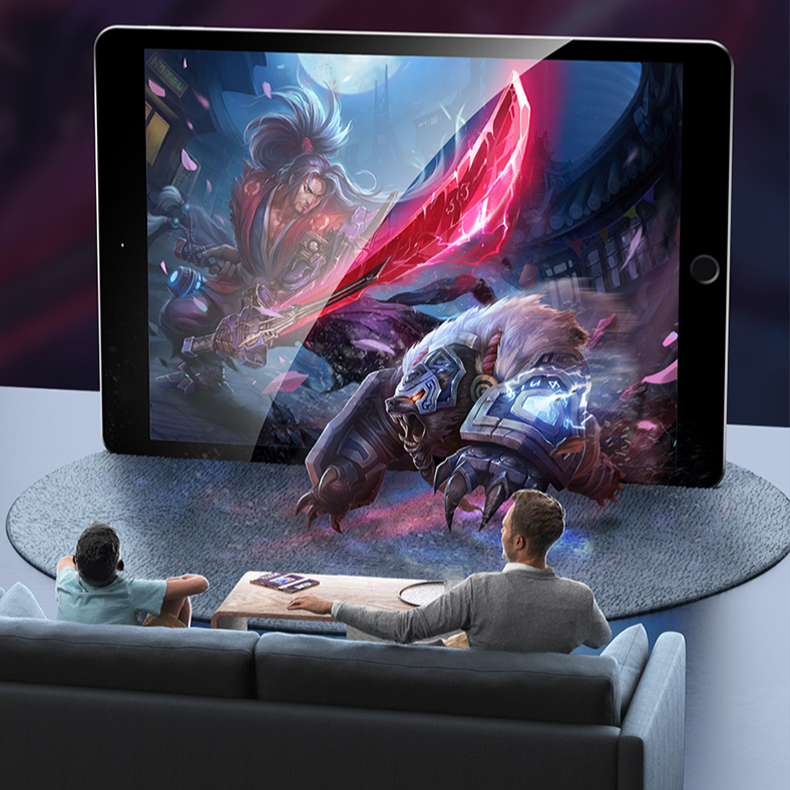 Miếng dán màn hình kính cường lực cho iPad hiệu MIPOW KINGBULL PREMIUM HD - Hàng Chính Hãng