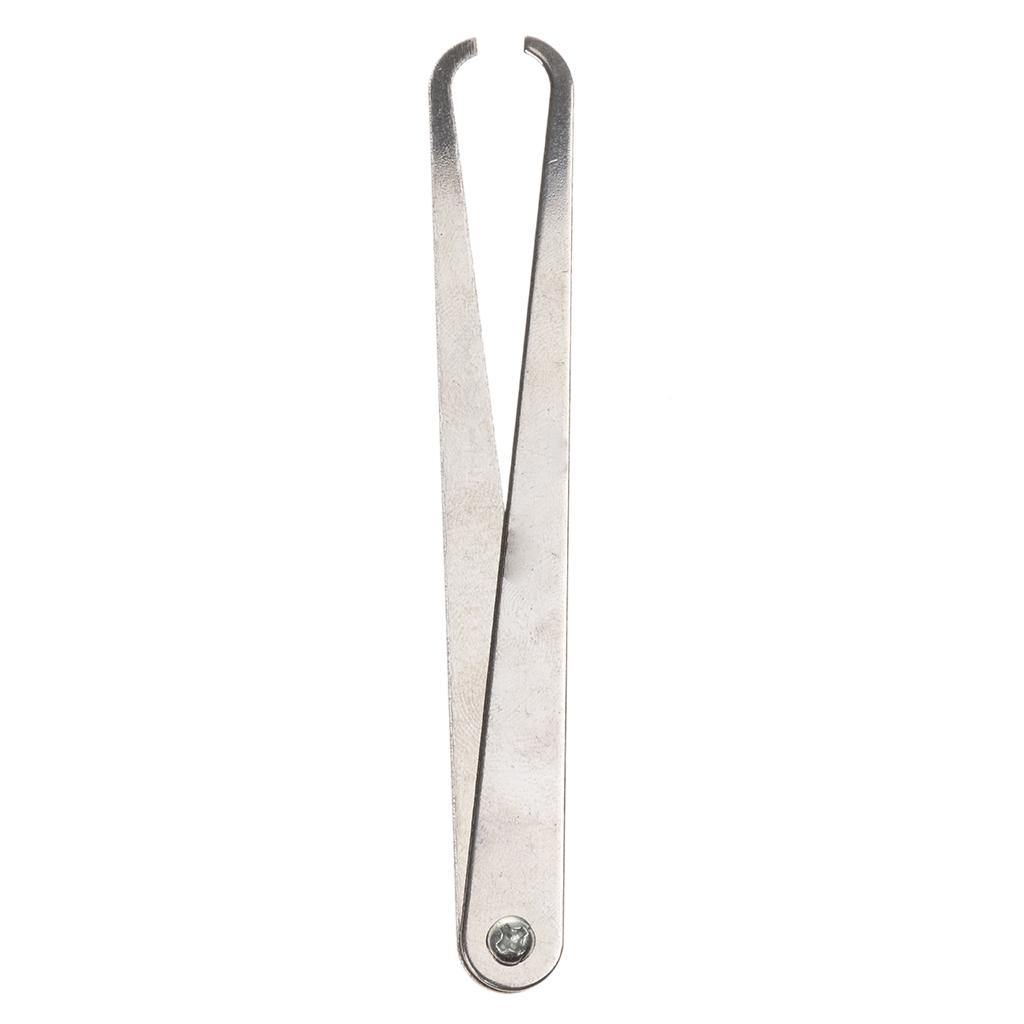 Inox 20cm Trong & Ngoài Đồ Gốm Kẹp Phanh Đất Sét Dụng Cụ Đo
