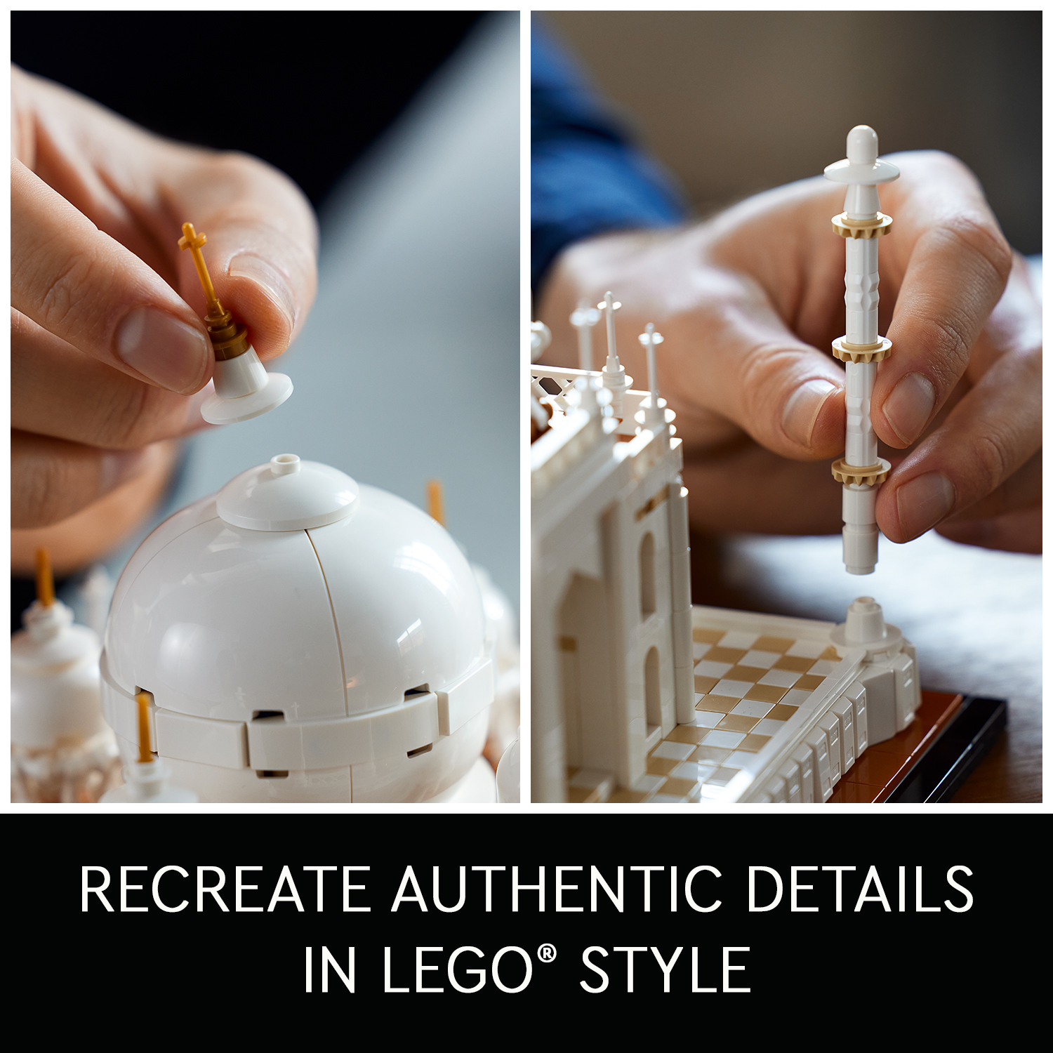 LEGO Architecture All 21056 Lâu Đài Taj Mahal (2022 chi tiết)