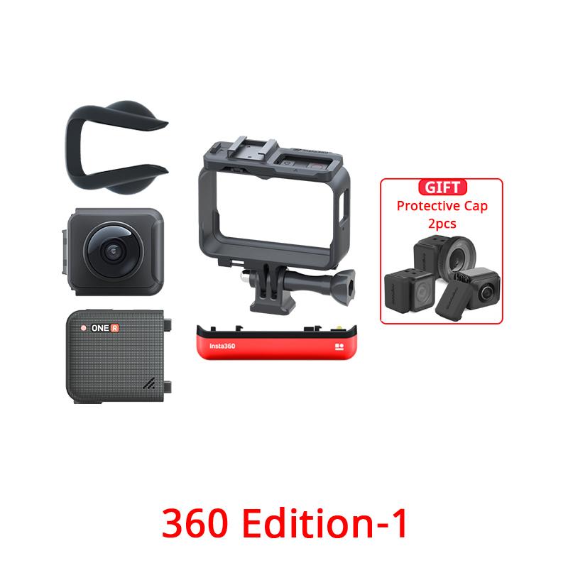 Insta360 ONE R Twin Edition Camera hành động thể thao mới Máy quay video chống nước góc rộng 5.7K 360 4K