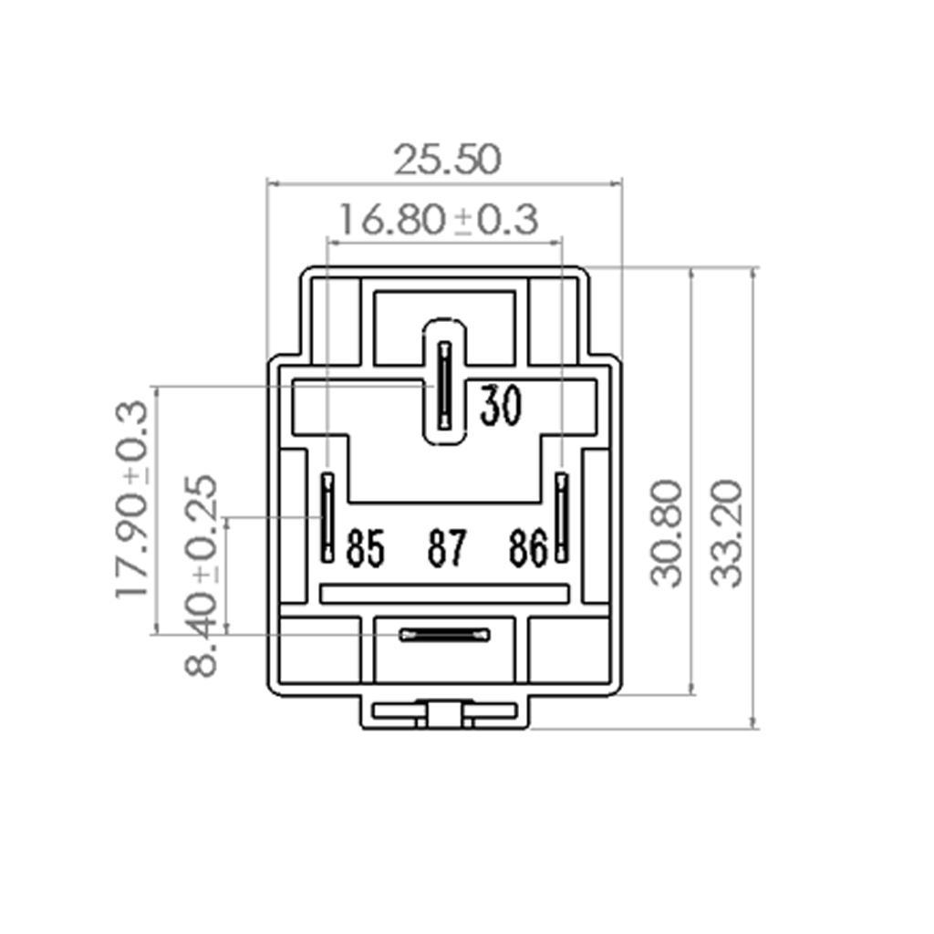 3-4pack 24V 100Amp Split Charge Relay Switch 4 Terminal Relays for Truck Boat