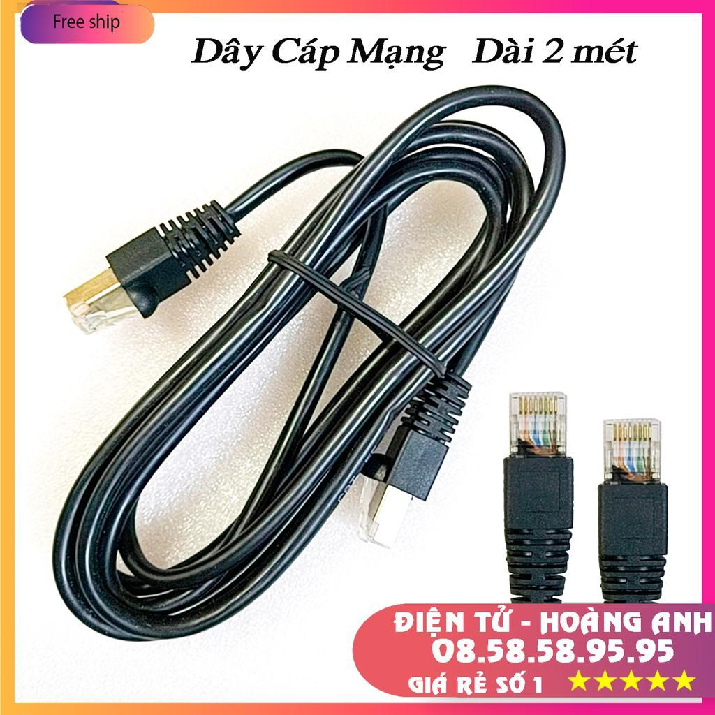 Dây cáp mạng dài 2m mầu đen