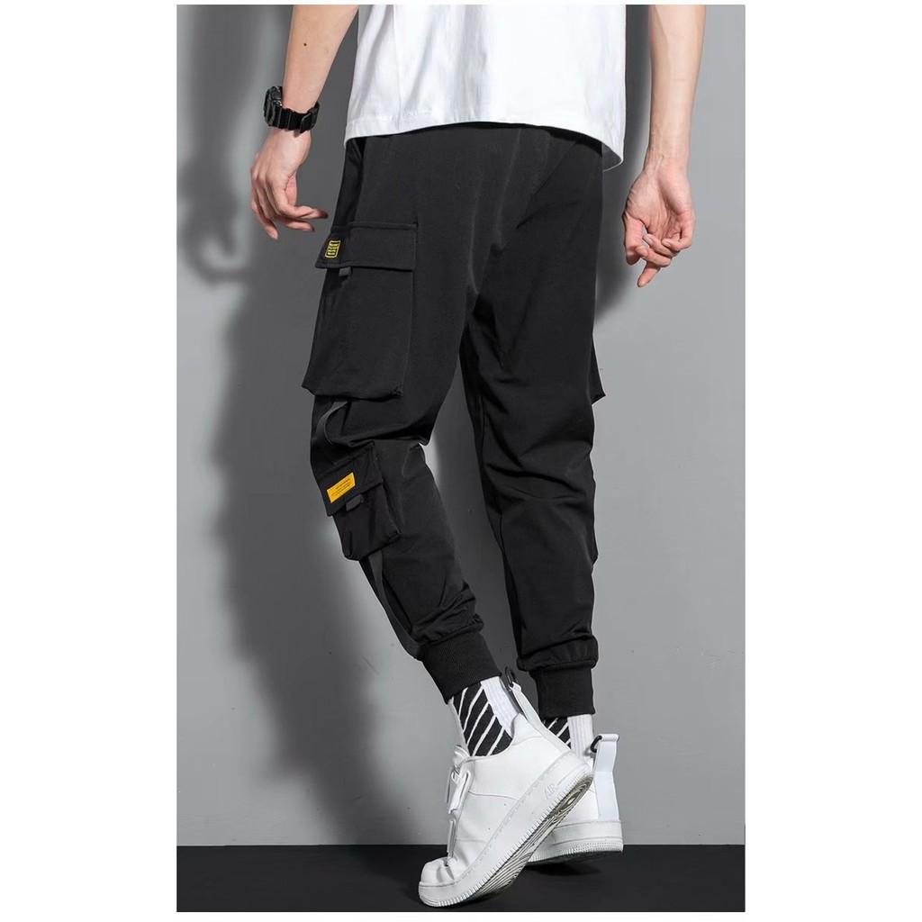 Quần jogger nam túi hộp K41 chất kaki mềm mịn, phong cách đường phố