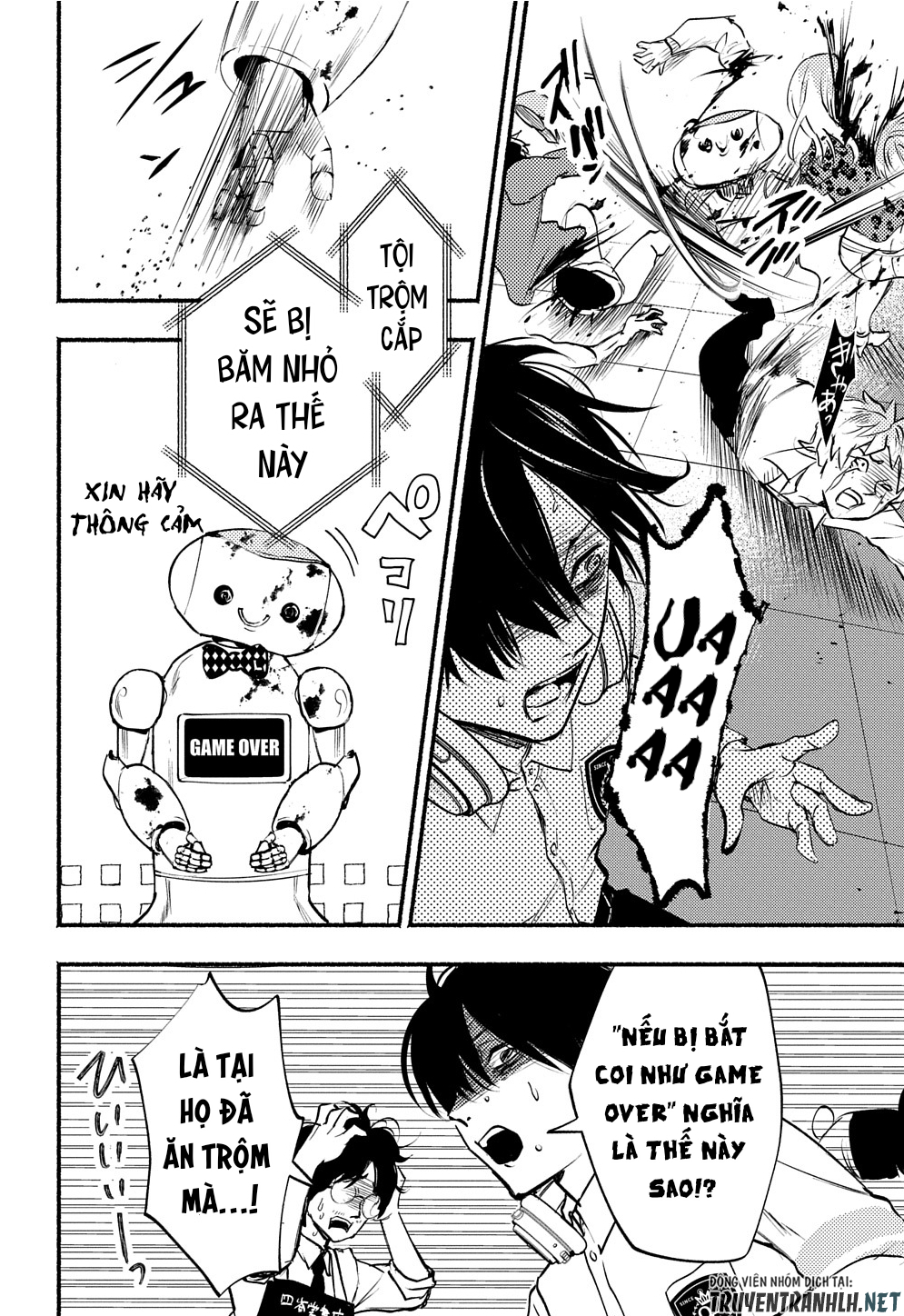 nếu ở thế giới mà dù có làm gì cũng không bị kết tội, bạn sẽ làm gì? chapter 3 20