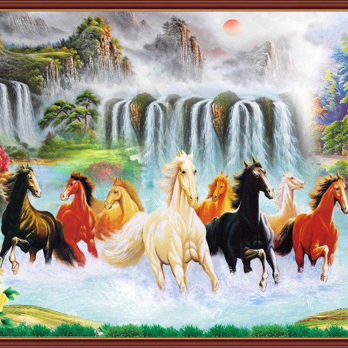 TRANH BÁT MÃ TREO TƯỜNG