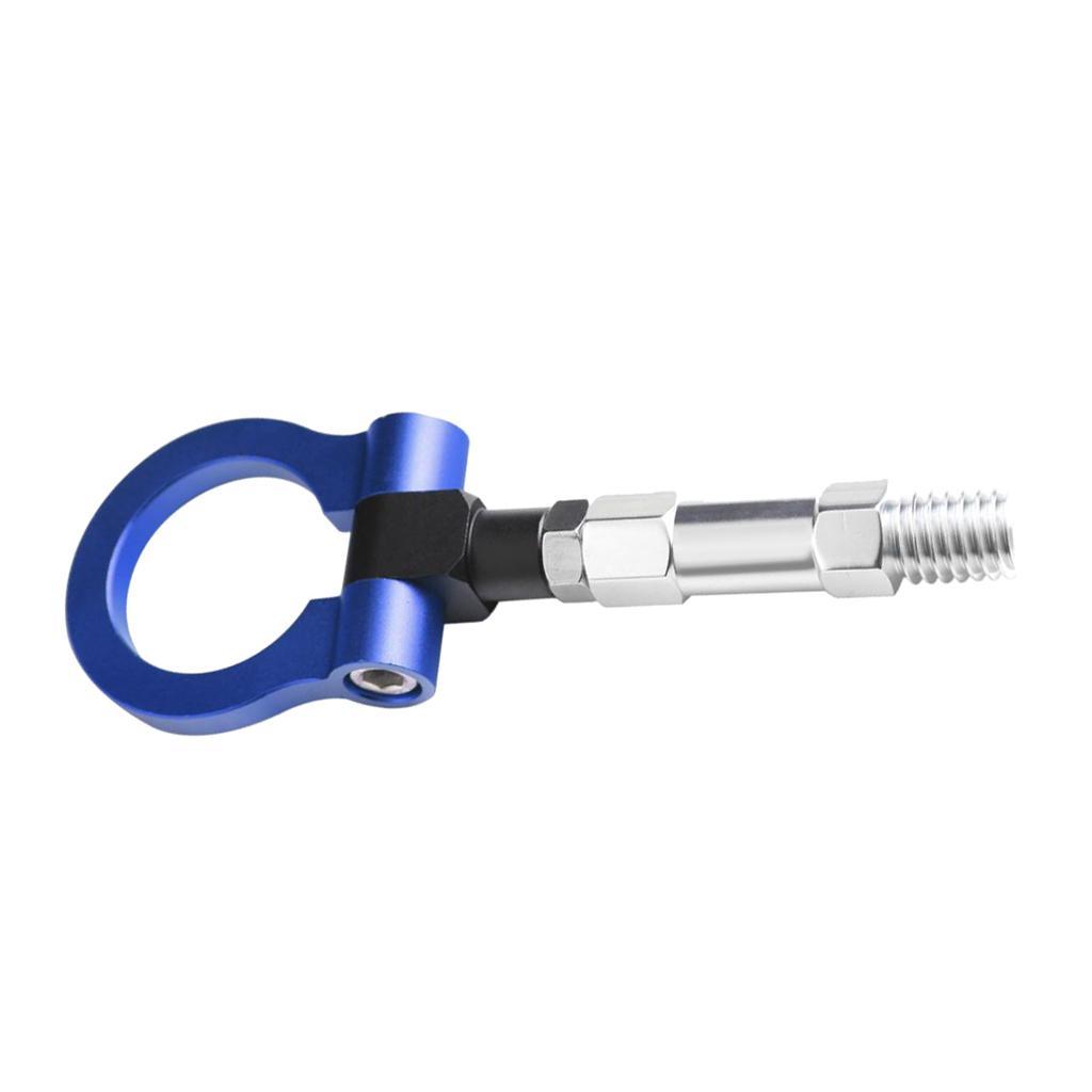 8'' Car Trailer Tow Hook Hitch Front Rear Towing for F Series Blue