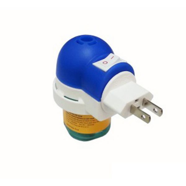 Bộ Tinh Chất Xông Đuổi Muỗi Và Côn Trùng Suốt 45 Ngày Hương Hoa Ly: máy xông và tinh chất đuổi muỗi 34ml