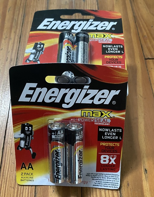 Pin AA (ENergizer), vĩ 2 viên!