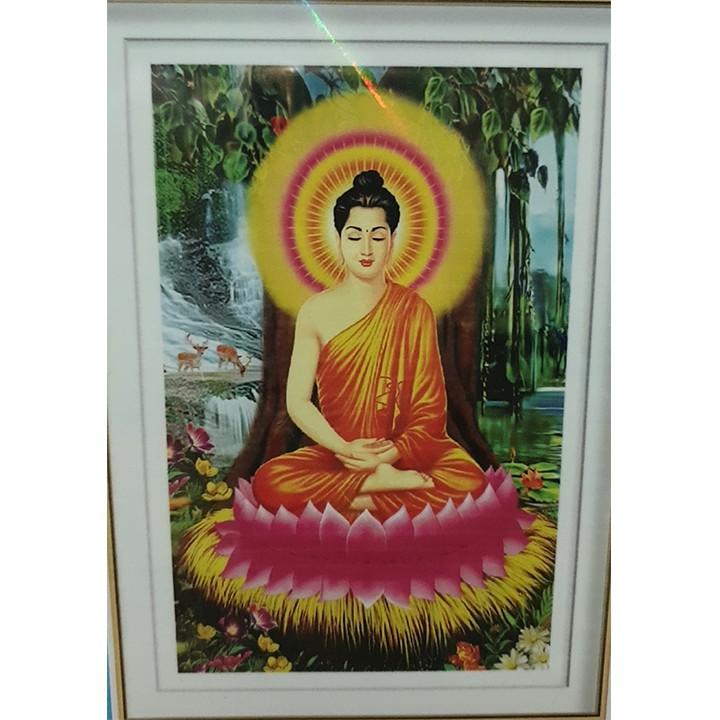 Tranh đá Phật Thích Ca Mâu Ni YN5490 - kích thước: 35 * 50cm. (TRANH CHƯA LÀM)