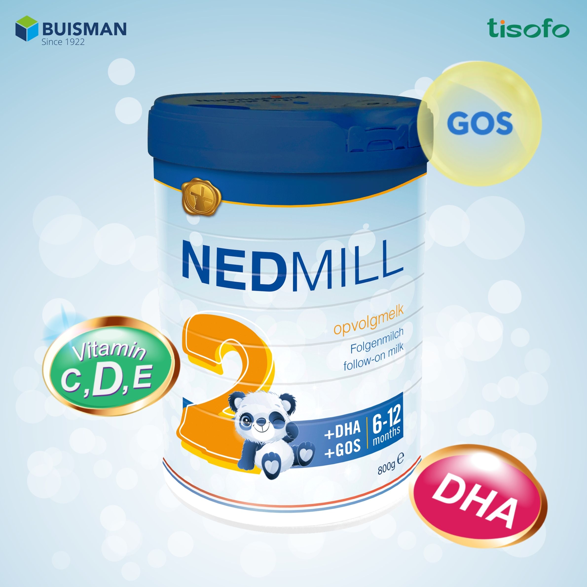 SẢN PHẨM DINH DƯỠNG NEDMILL STAGE 2 DÀNH CHO TRẺ TỪ 6-12 THÁNG TUỔI