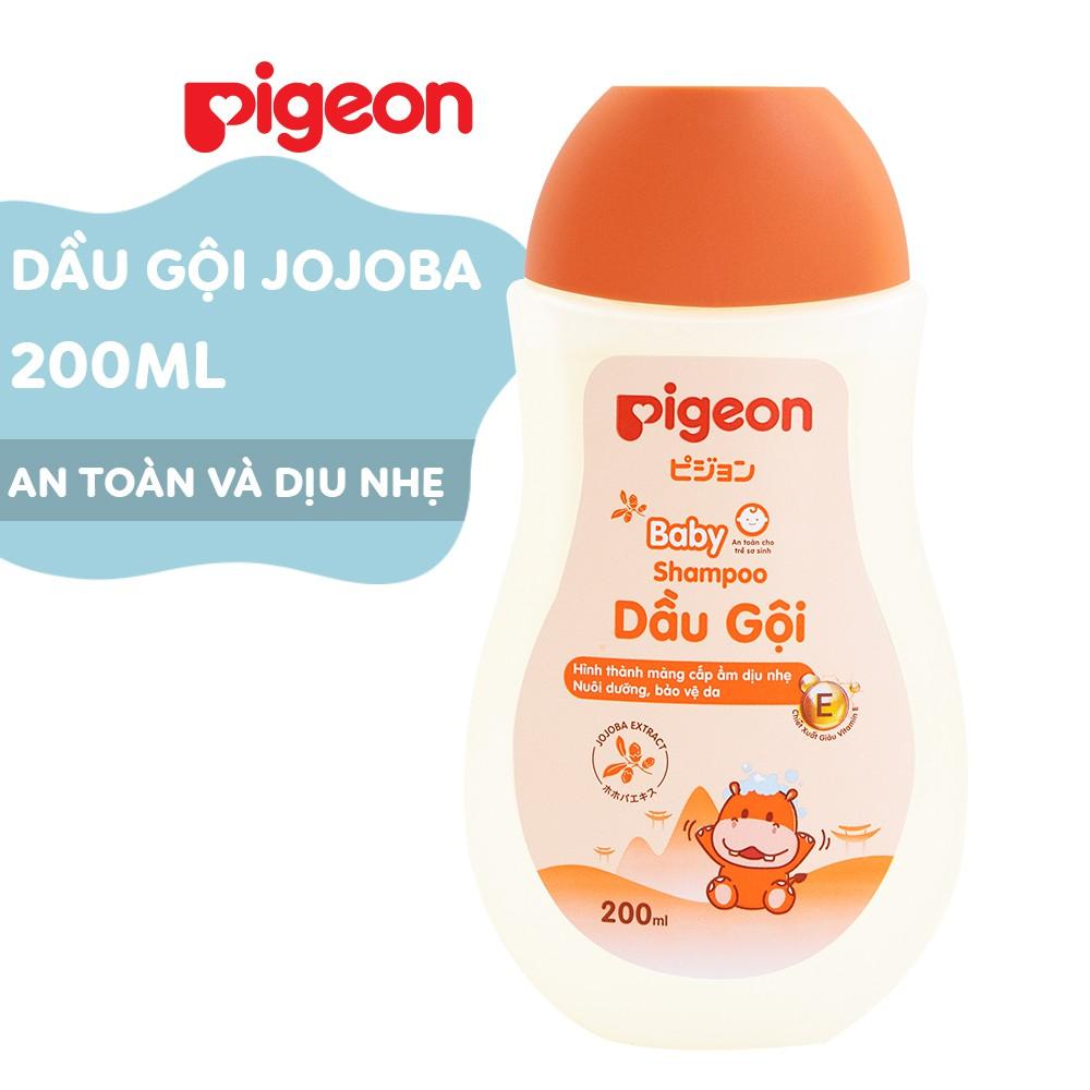 Dầu gội dịu nhẹ cho bé Pigeon Hương Jojoba 200ml/700ml