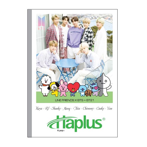 Vơ ke ngang Haplus – Kpop – 120 trang – Lốc 10