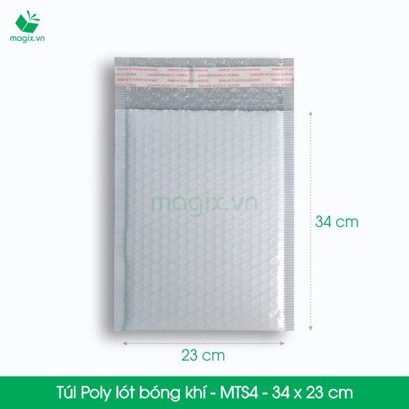 MTS4 - 34x23 cm - 25 Túi chống sốc bọc bóng khí