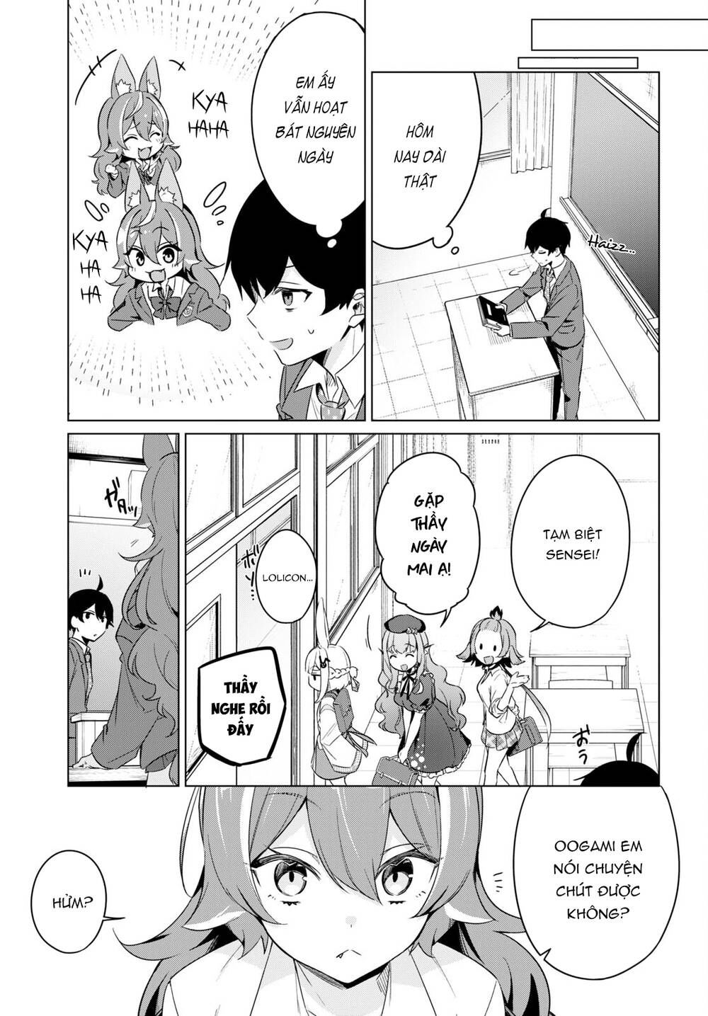 jingai kyoushitsu no ningen-girai kyoushi: hitoma-sensei, watashi-tachi ni ningen o oshiete kuremasen ka? chapter 3 19