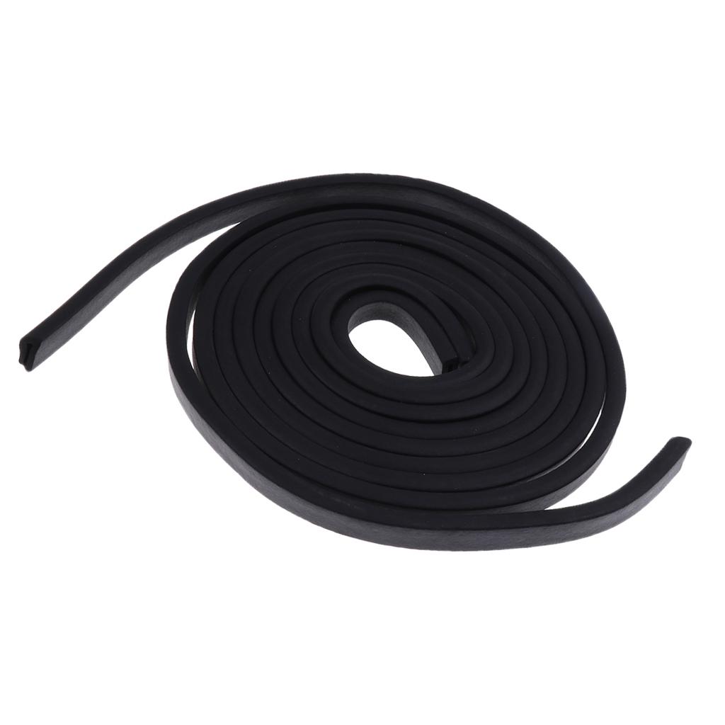 2 Pcs Motorcycle Rubber Gasket For Harley Saddlebag Lid Weather Strip Seal