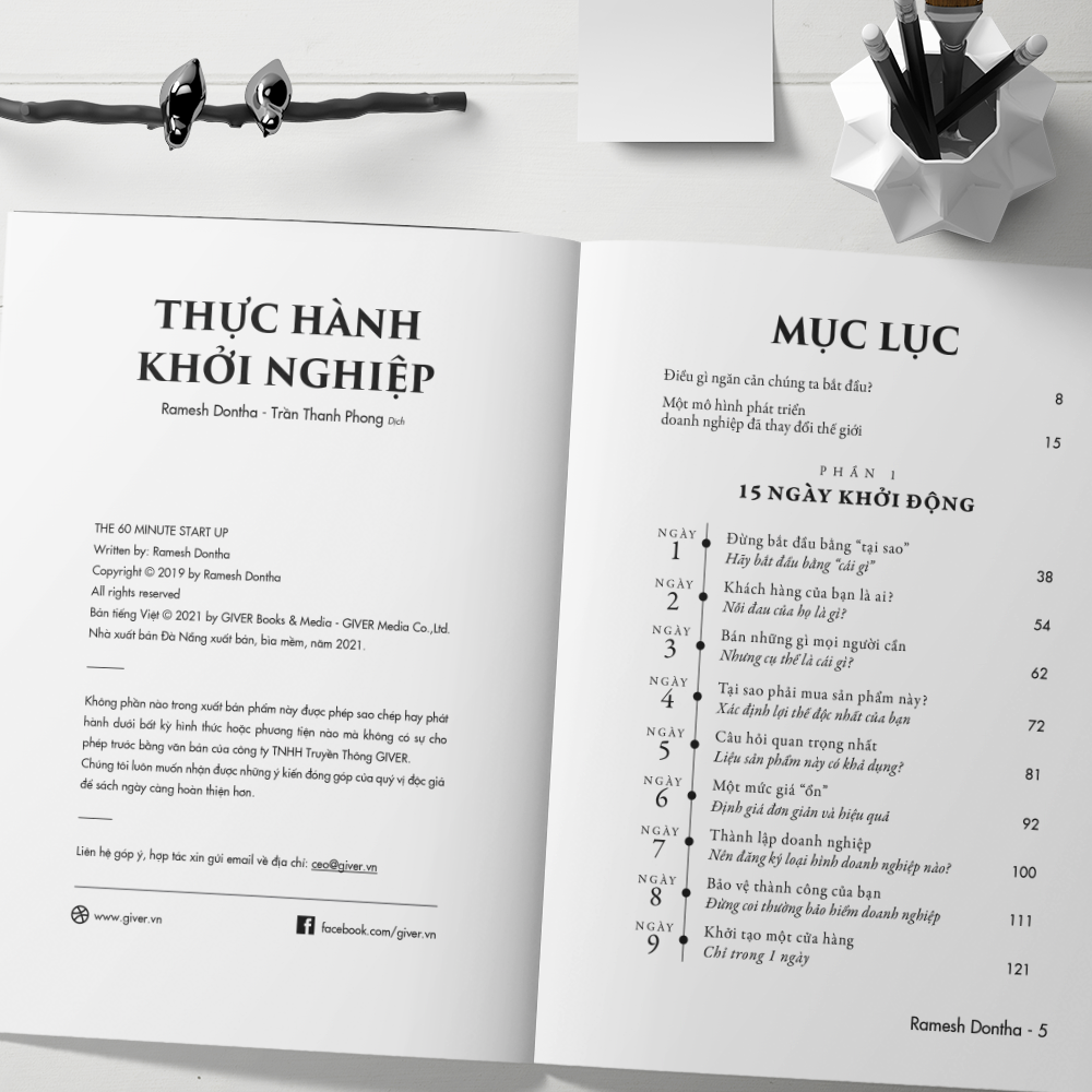 Thực Hành Khởi Nghiệp - Từng Bước Nhỏ Làm Chủ Doanh Nghiệp Lớn