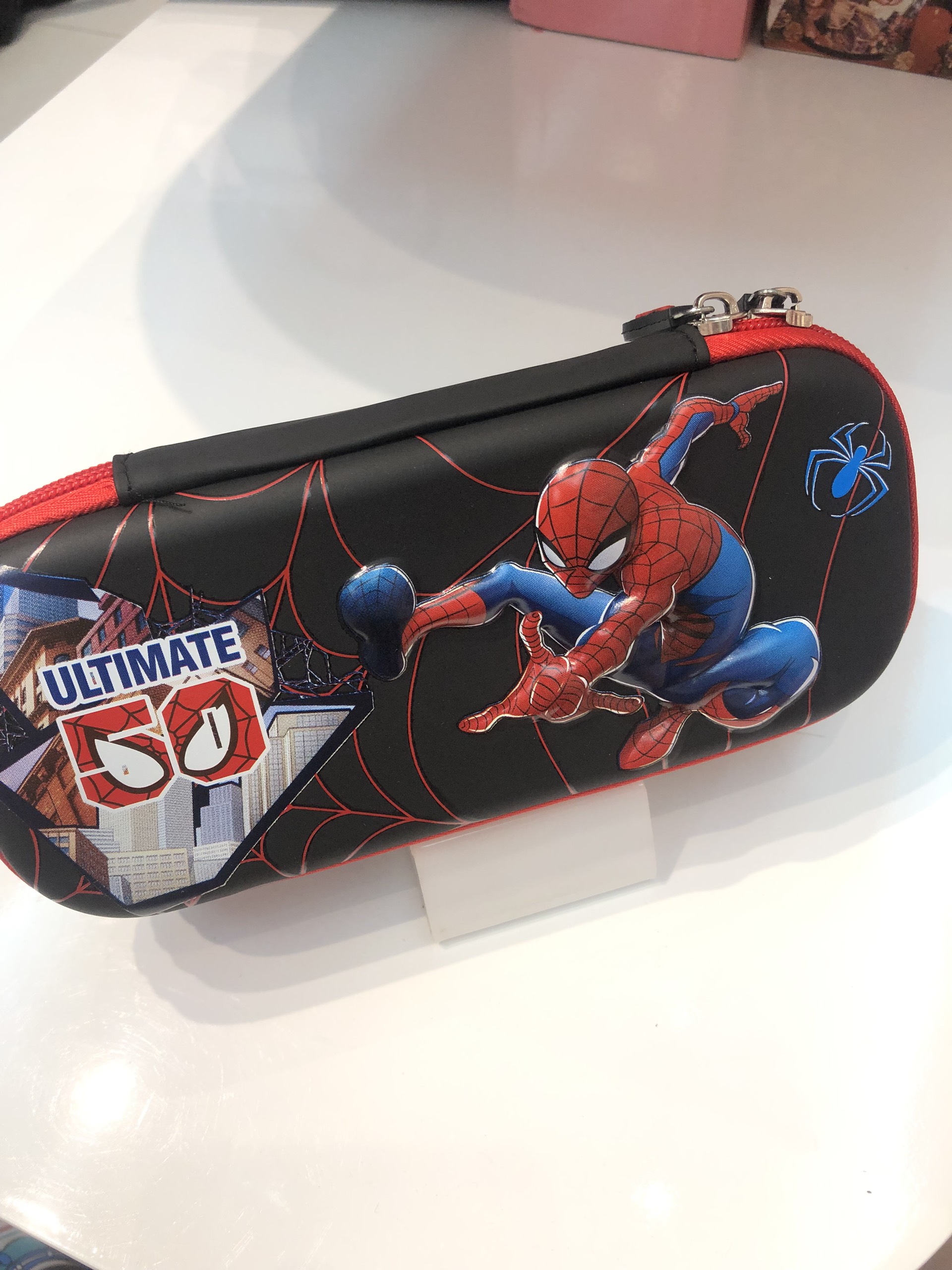 Hộp bút, bóp viết hình nhện Spiderman - Car95 - Vũ trụ nổi cực hot cho học sinh bé trai- (22x10cm)