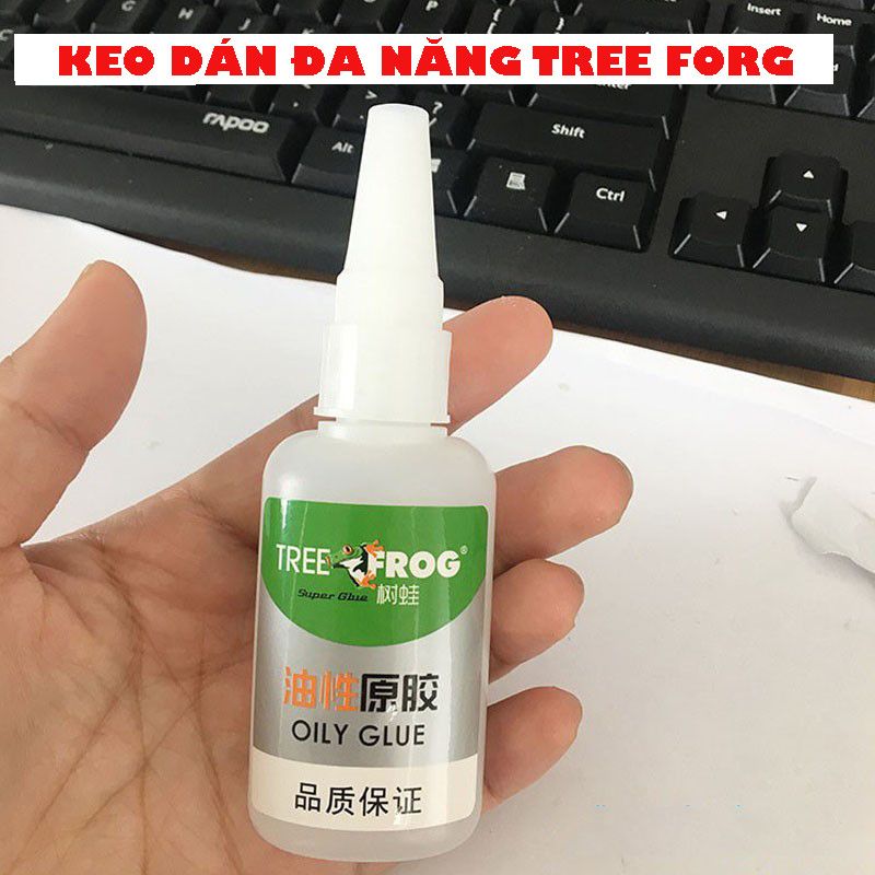 Keo Dán Đa Năng Tree Forg Siêu Dính, Keo Dán Thế Hệ Mới Dán Gỗ, Nhựa, Thủy Tinh, Sứ Tiện Lợi Nhân Đôi Độ Kết Dính