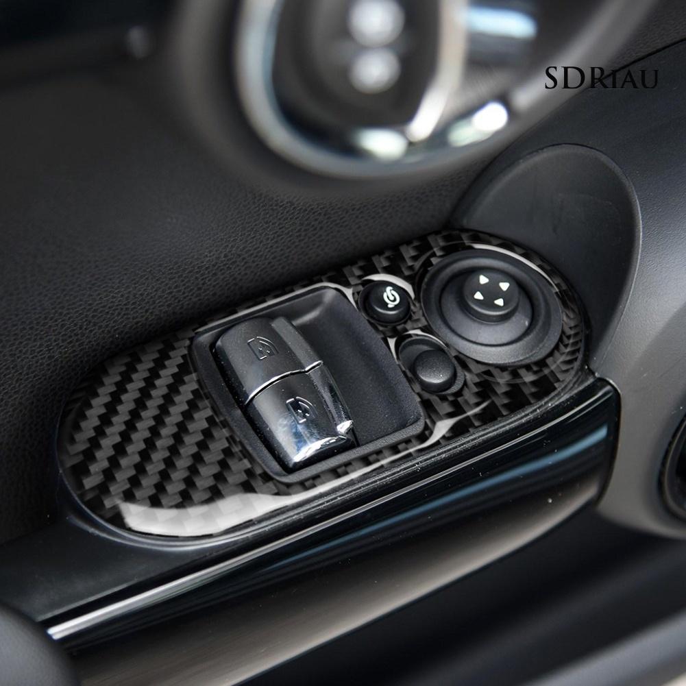 Miếng Dán Trang Trí Bảng Công Tắc Điều Khiển Cửa Sổ Xe Hơi Mini Cooper F56