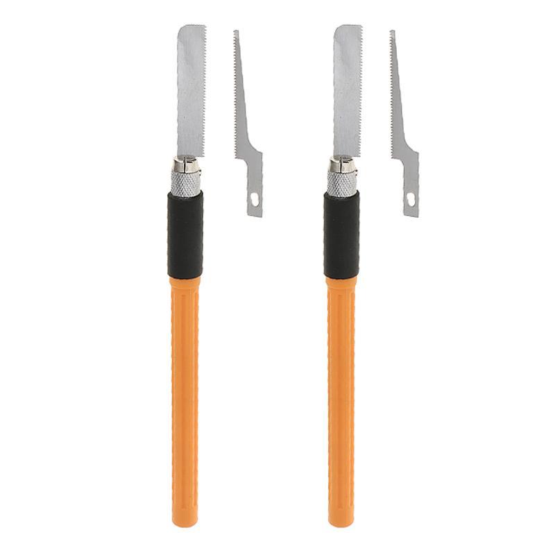 2x Mini Hand Saw Model Craft DIY Razor Saw Tool Multifunction Craft Blades