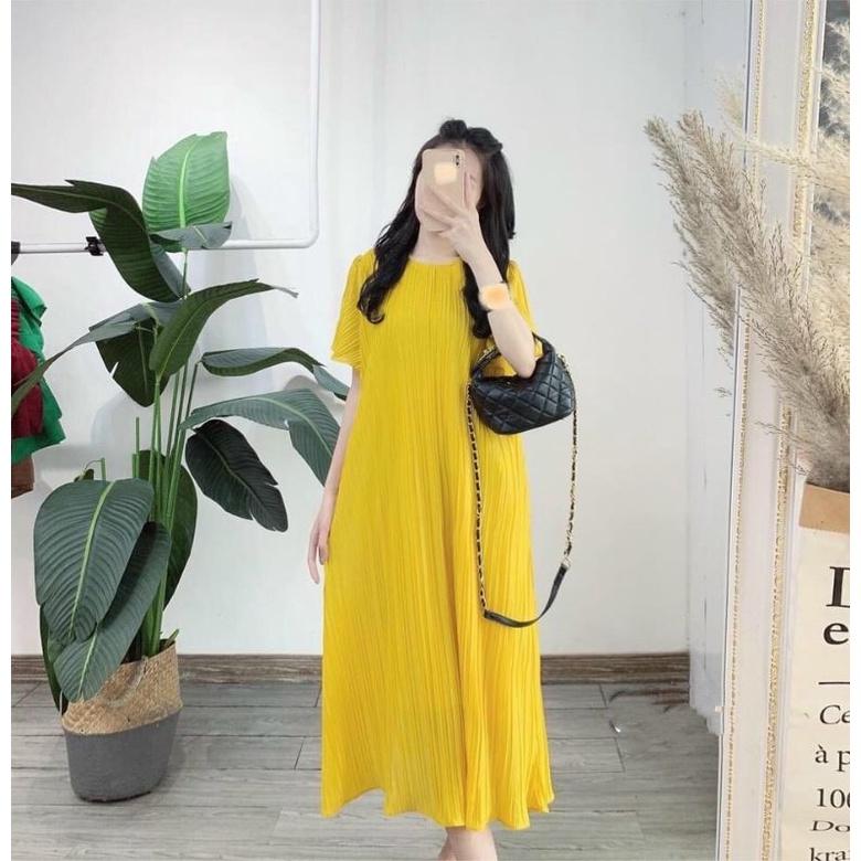 Váy bầu xếp ly QC xịn đẹp