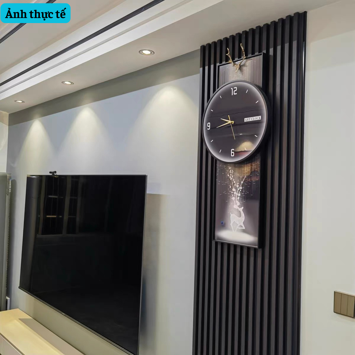 Đồng hồ treo tường hiện đại - Đồng hồ treo tường cao cấp sang trọng - Mã DH23