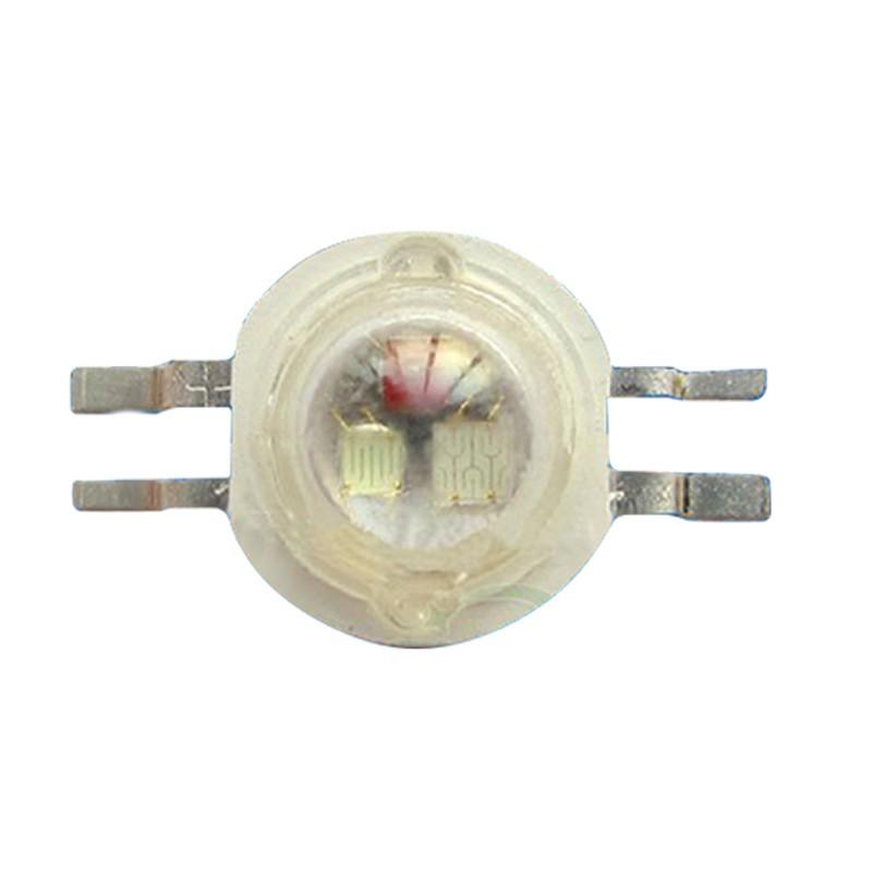 Chip Đèn Led 3w Rgb 4 Pin 6 Pin Kèm Đế 20mm