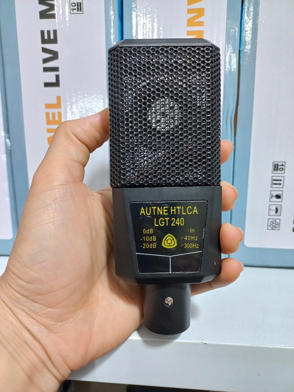 Mic Hát LGT240 bao nhậy - Mic thu âm, livetream hot - Hàng nhập