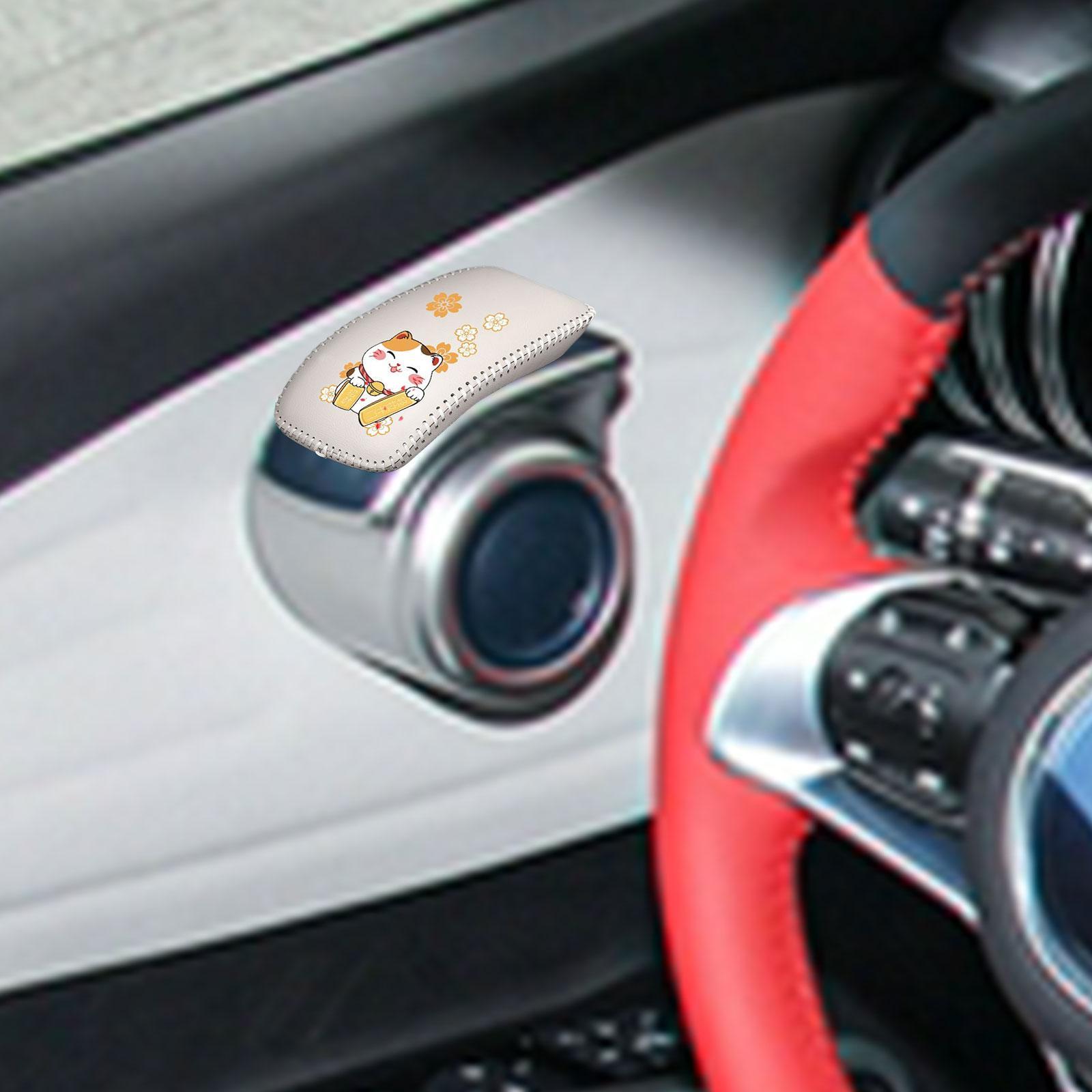 Auto Door Handle Protective Cover Accessories White