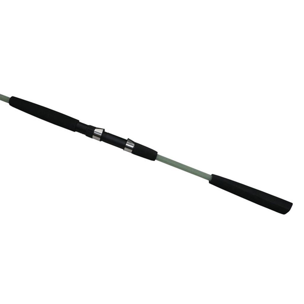 Black EVA Jigging Fishing Lure Rod Handle Split Grip with Reel Seat