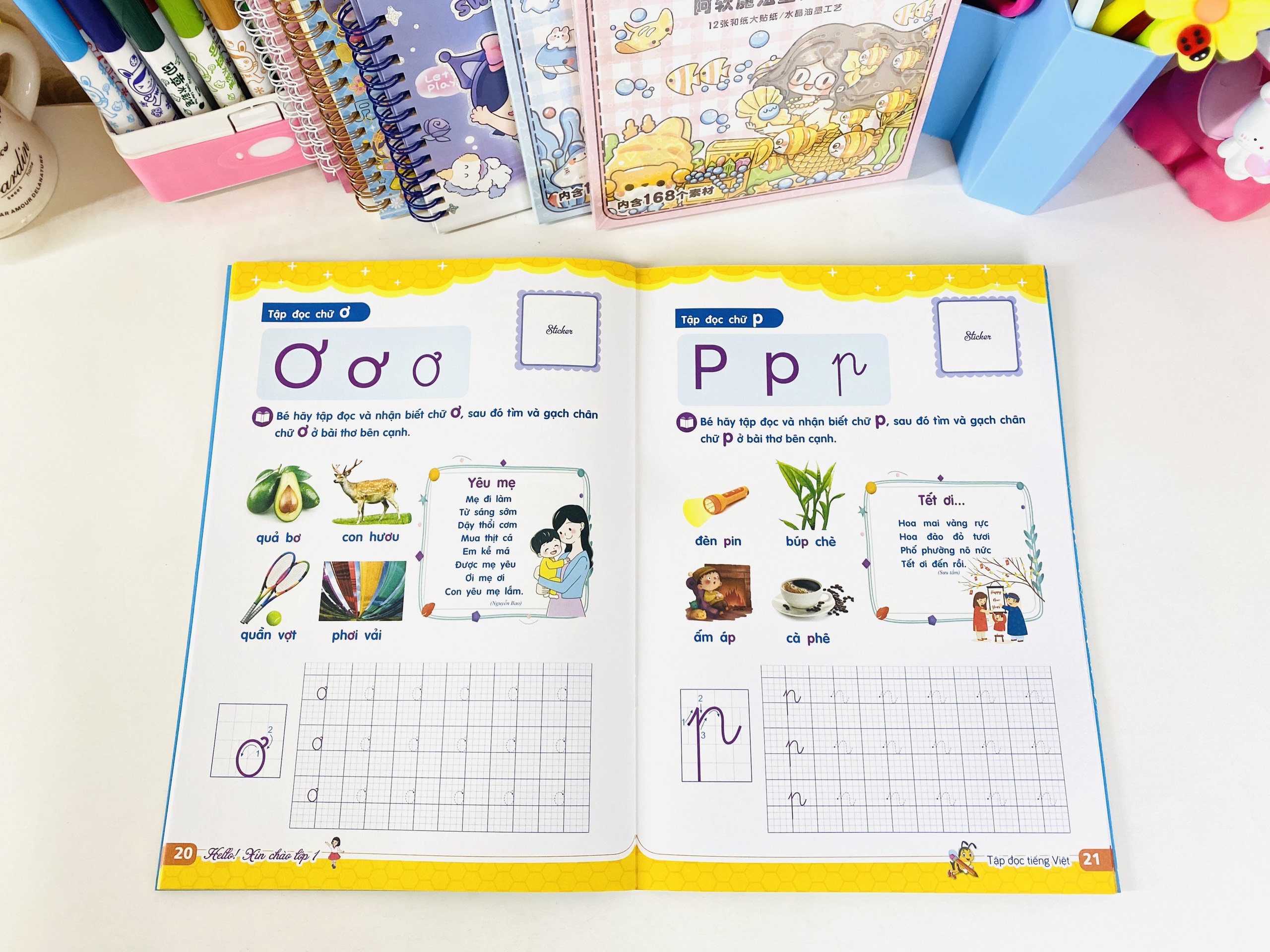 Sách - Combo 5 cuốn Hello! Xin chào lớp 1 - ndbooks
