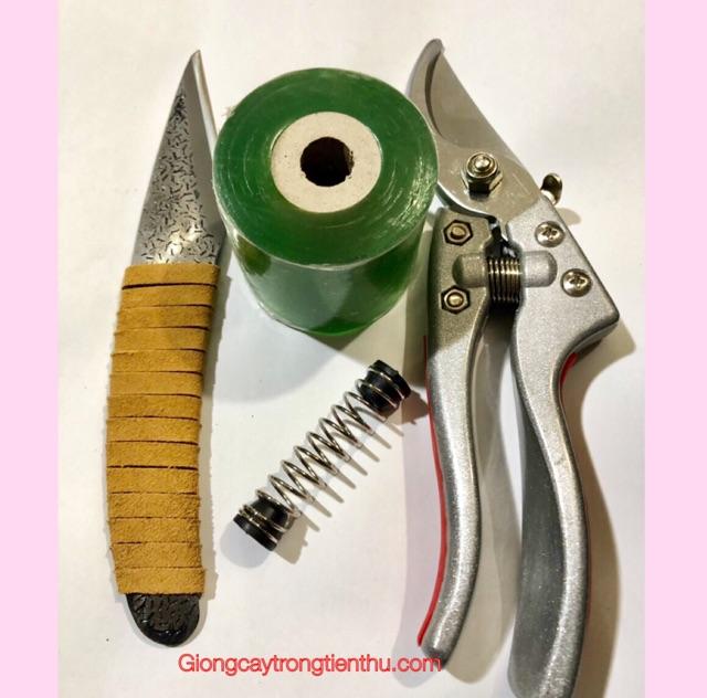 COMBO-3 DỤNG CỤ CHUYÊN DÙNG GHÉP CÂY GIỐNG