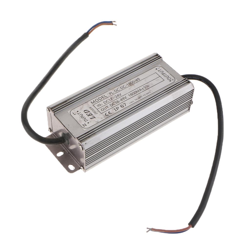 Waterproof Constant Current Led Driver Power Supply DC38-49V 1800mA Light