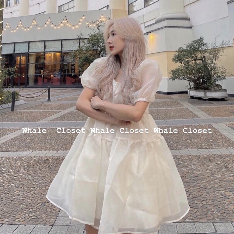 Đầm Tiểu Thư 3 tầng Ulzzang hàn quốc siêu đẹp