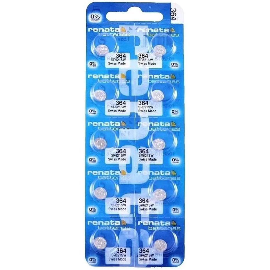 Pin đồng hồ Thụy Sỹ RENATA 364 SR621SW dành cho đồng hồ kim 3 kim