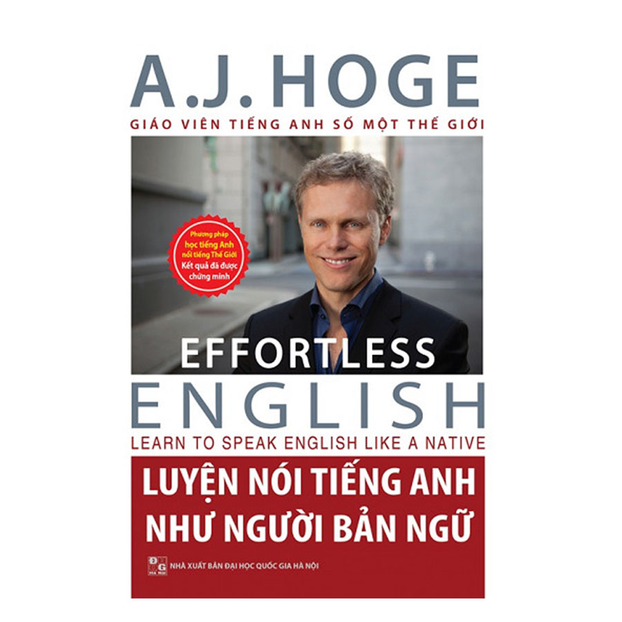 Combo Bộ 4 Cuốn Effortless English - Học Tiếng Anh Như Người Bản Ngữ Cùng Aj Hoge ( Tặng Kèm Đột Phá 101 Câu Giao Tiếp Tiếng Anh Siêu &quot;Hot&quot; )