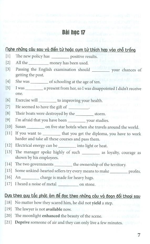 Học Từ Vựng Tiếng Anh Theo Chủ Đề - Tập 2