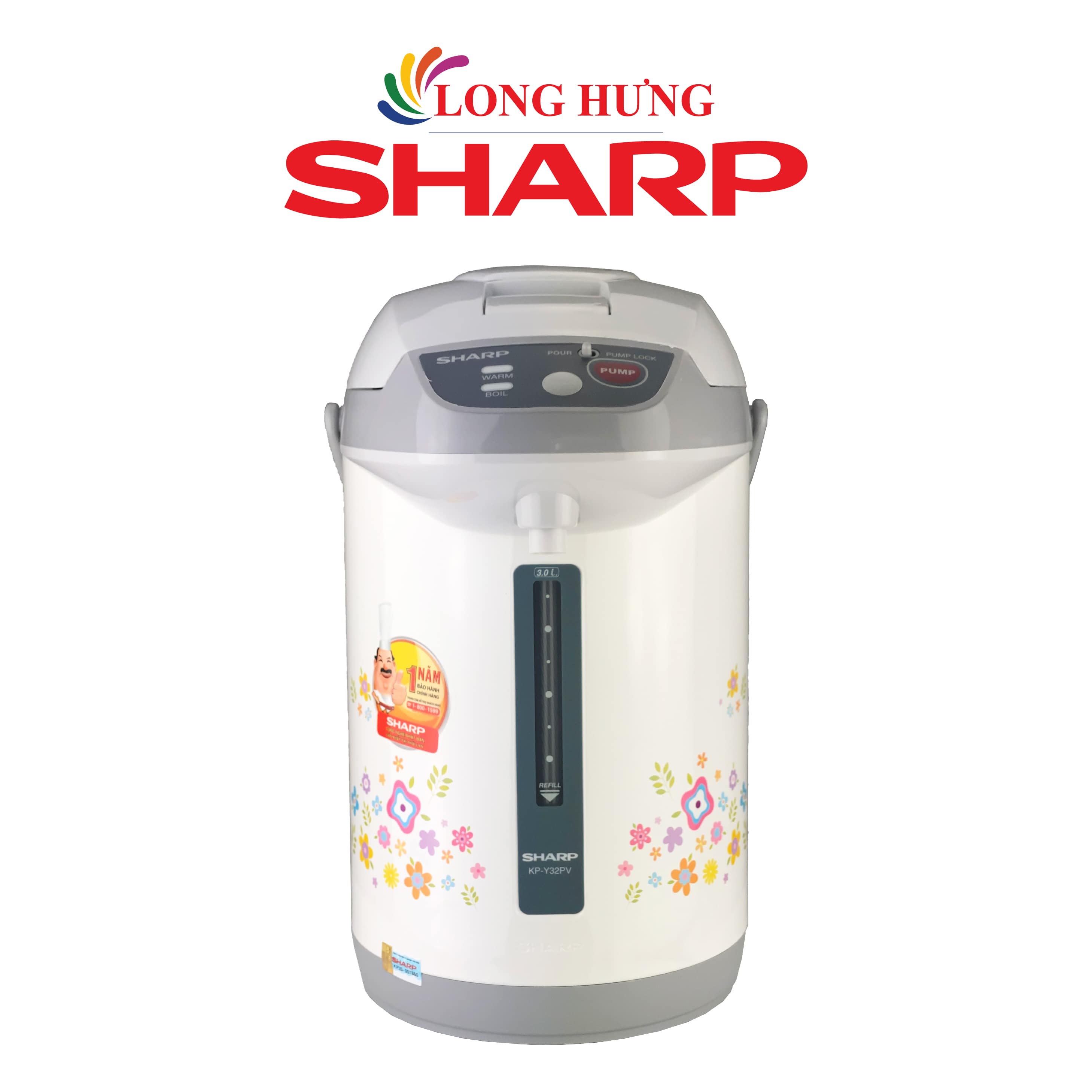 Bình thủy điện Sharp 3 lít KP-Y32PV-CU - Hàng chính hãng