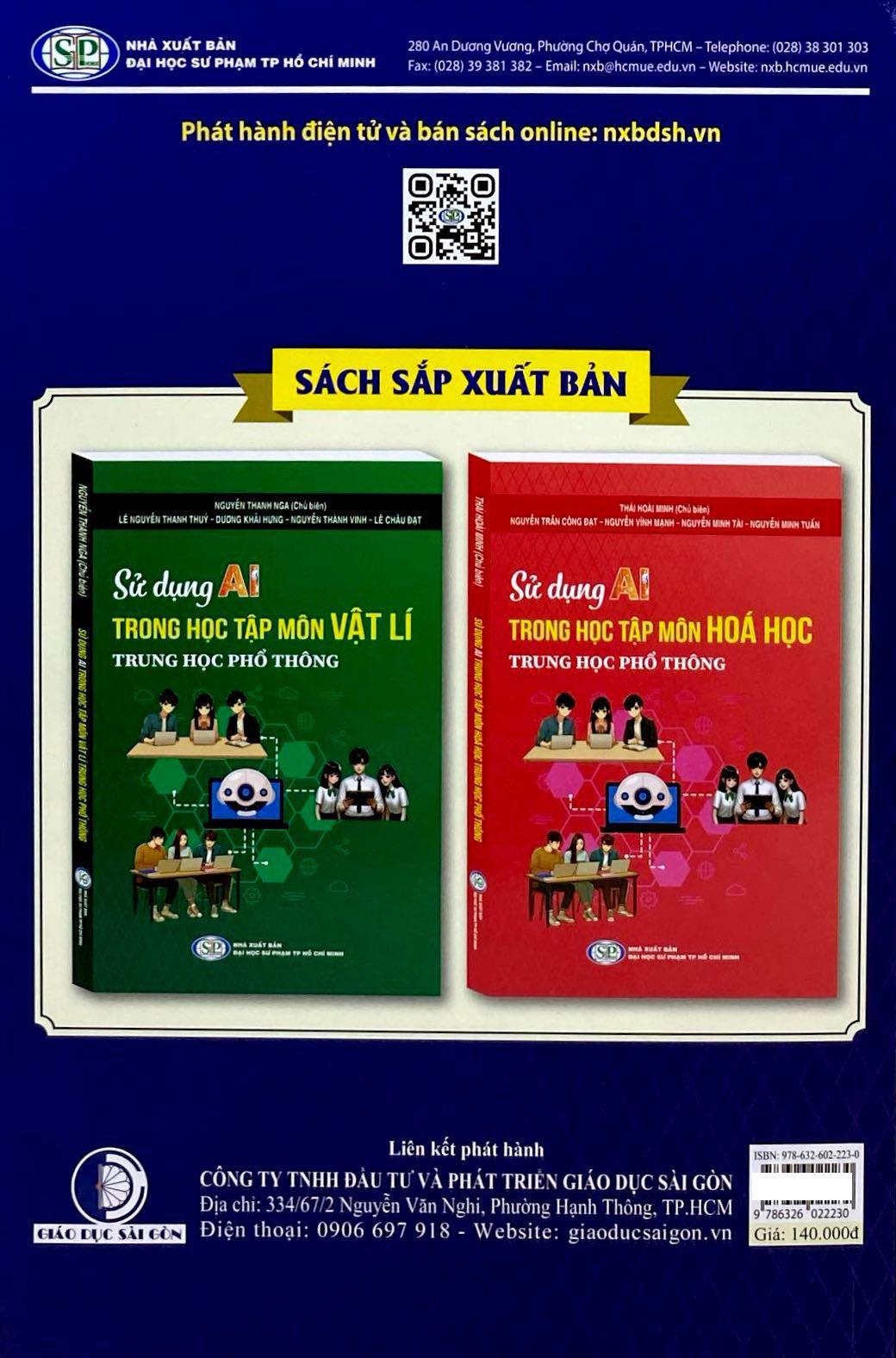 Sách - Sử Dụng AI Trong Học Tập Môn Toán Trung Học Phổ Thông